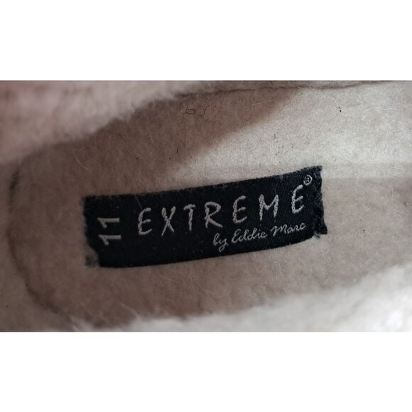 Extreme Eddie Marc 11 Black Sherpa Hiking Boots Style Hero Lace Zip Up Booties - Picture 9 of 9